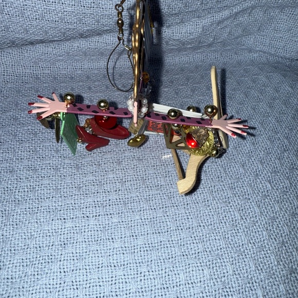 Silvestri Fanciful Flight ZEBRA SHOPPER Ornament by Karen Rossi NEW - Picture 3 of 13